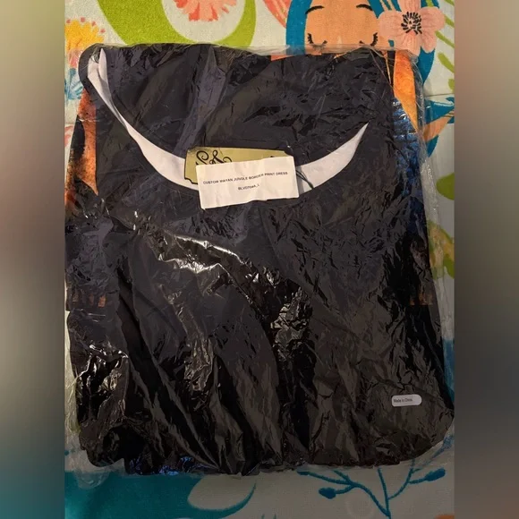 Rockin Bettie jungle print Tropical Sunset Dress - Picture 6 of 9